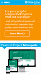 Mobile Screenshot of bluelimemedia.com